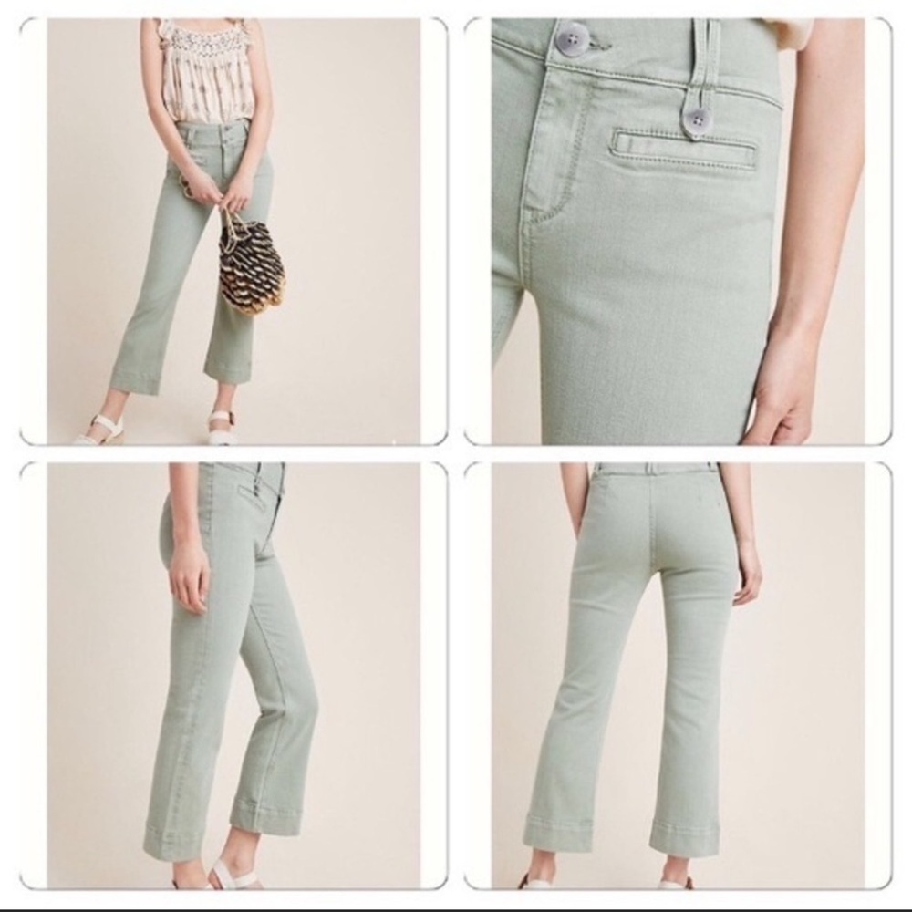 Pilcro and the Letterpress High Rise Flare Pants size 25